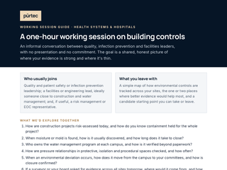 Cover of the working session guide